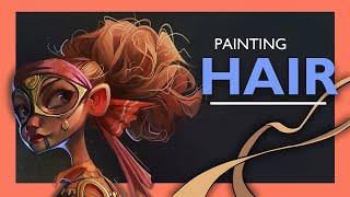 Draw and paint better HAIR │tips and techniques