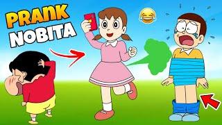 Shinchan And Nobita Prank With Shizuka   Shinchan And Nobita Game  Funny Game