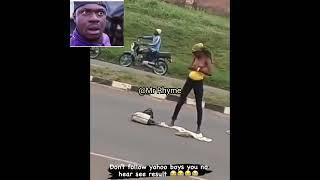 Girl runs m@d after reportedly been used for money ritual by a yahoo boy  #Share