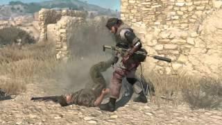 Metal Gear Solid 5 Phantom Pain All CQC Animation