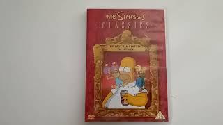 The Simpsons The Last Temptation Of Homer DVD Unboxing Review 5039036019309