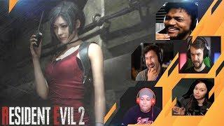 Gamers Reactions to Ada Wongs Red Dress  Resident Evil 2 Remake