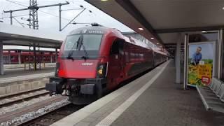 ÖBB 1216 018  E 190 018 - EC 85 München Hbf. - Rimini - München Hbf.