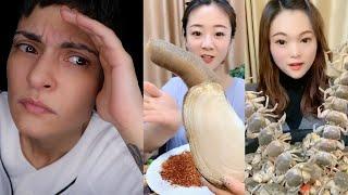 CANLI CANLI PENİS BALIĞI YEDİ   Çin MUKBANG 