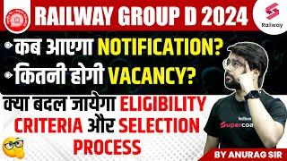 Railway Group D 2024 Notification  Notification Expected Date?  Expected Vacancy?  By Anurag Sir