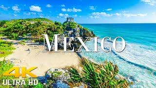 Mexico 4K ULTRA HD HDR - Scenic Relaxation Film With Calming Music  Scenic Film Nature