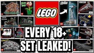 EVERY Lego 18+ Set Leak 50+ 20232024 SETS LEAKED