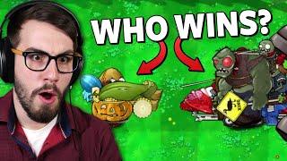 Every Plant vs Every Zombie WHO WINS? Plants vs Zombies Hacked