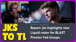 fl0m Reacts to JKS Joining Team Liquid?
