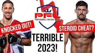 IS PFL IN TROUBLE? NIGHTMARE 2023 Season - Theyre Losing Stars to Drug Testing and Losses