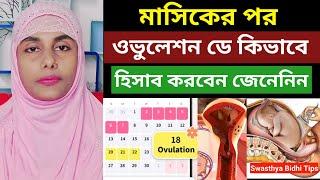 ওভুলেশনের সঠিক সময় কিভাবে হিসাব করবেন?  How to calculate ovulation date in bengali?