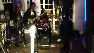 Sondela   Davis Ntare and the band at Gallileo lounge Nairobi Kenya