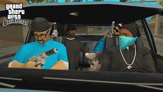 Varrios Los Aztecas vs Ballas Drive-Thru & Drive By Missions in GTA San Andreas Alternative Gangs