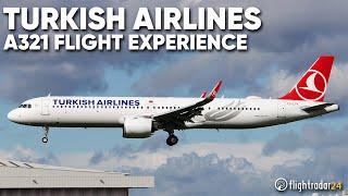 Experience Turkish Airlines A321 Business Class Stockholm to Istanbul