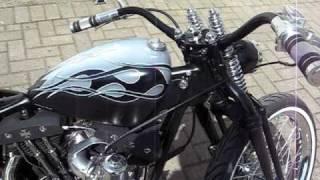 1960 Harley Davidson Custom Old Style Rider Bitch
