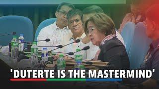 De Lima tinawag na mastermind ng drug war killings si Duterte  ABS-CBN News