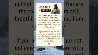 Take 5 Seconds To Read This In Silence ️ Powerful Prayer