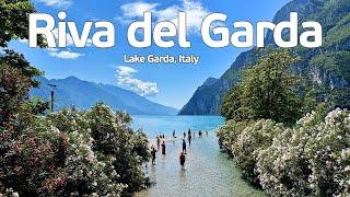 Riva del Garda walking Tour  Lake Garda Italy 4K HDR