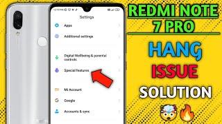 Redmi Note 7 Pro Hanging problem solution