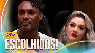 FRED NICÁCIO E MARÍLIA VÃO PARA O QUARTO SECRETO   BIG BROTHER BRASIL 23