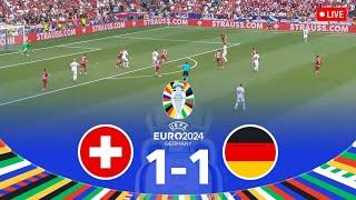 SWITZERLAND vs GERMANY  Group Stage - UEFA EURO 2024 Full Match
