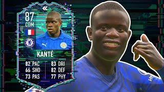 FLASHBACK KANTE REVIEW FIFA 22 87 FLASHBACK KANTE PLAYER REVIEW