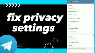 How To Fix Privacy Settings On Telegram App