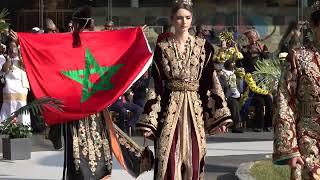 Fatima Zohra  Filali  Idrissi Caftan Defile de mode du Maroc-UNESCO-Paris 6 juin  2023