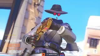 62% ACCURACY OVERWATCH 2 CASSIDY GAMEPLAY CONSOLE DIAMOND 2 RANK