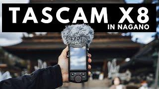 Field Recording with the Tascam X8 Capturing the Sounds of Nagano