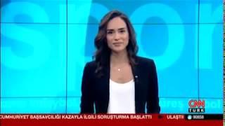 SPOR BÜLTENİ  DAMLA UĞURTÜRK  CNN TÜRK #1