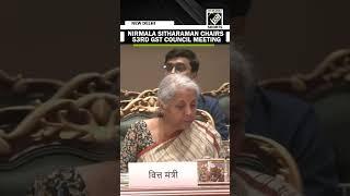 Delhi Union Finance Minister Nirmala Sitharaman chairs 53rd GST Council meeting