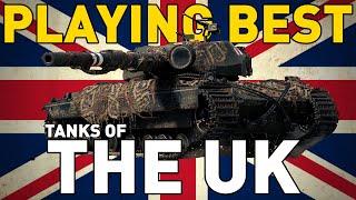 Playing the BEST tanks of the UK in World of Tanks