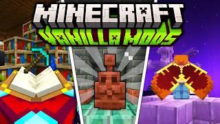 Top 15 Vanilla Friendly Minecraft Mods For Update 1.21