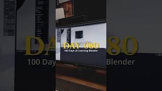 Day 80 of 100 days of blender - 4hr 55min #blender #blender3d #100daychallenge