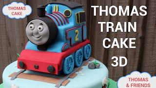 Thomas cake  How to make 3D Thomas train birthday cake