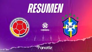 Colombia 2-1 Brasil Resumen goles y highlights del partido por Eliminatorias 2026