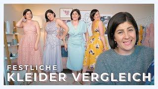 FESTLICHE KLEIDER GRÖßE 40 VERGLEICH  Was trägt man mit Kurven auf eine Hochzeit?  #kleiundkurvig