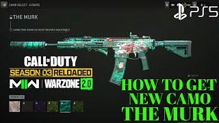 How to Get The Murk Camo MW2 Season 3 Reloaded Assault Rifle Camo  How to Unlock The Murk Camo MW2