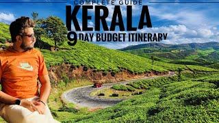 KERALA - 9 Days Budget Itinerary  Athirapally Munnar Thekkady Alappuzha VarkalaPoovar  Guide