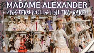 EXTREMELY RARE MADAME ALEXANDER MYSTERY DOLLS  1940s AND 1950s LADIES OF FASHION DOLL COLLECTION