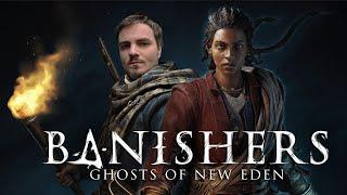 Мэддисон иронизирует над Ведьмаком за 100 рублей - Banishers Ghosts of New Eden