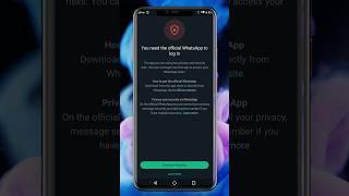 You Need The Official WhatsApp to Log in GB WhatsApp #Shorts  GB WhatsApp Login Problem solved 2024