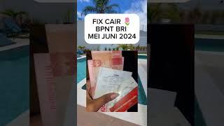 MENYALA BRI  CAIR BPNT MEI JUNI 2024 BANK BRI CAIR  GUYS 