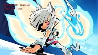 Brawlhalla Yumiko First Combo