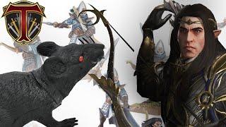 CONQUEST Buffed Alith Anar  High Elves vs Skaven - Total War Warhammer 3