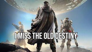 I miss the old Destiny Edit