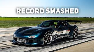 The AWD 4 Rotor Breaks the Rotary Half Mile Record