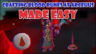 Quick Guide to Runecrafting Blood Runes at Arceuus in OSRS