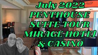 ONE BEDROOM PENTHOUSE SUITE AT THE MIRAGE HOTEL & CASINO